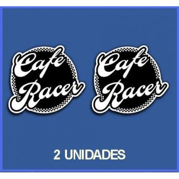Ecoshirt Pegatinas Stickers Cafe Racer Ref: Dp16 Aufkleber Decals Autocollants Adesivi Moto Decals, 5 cm