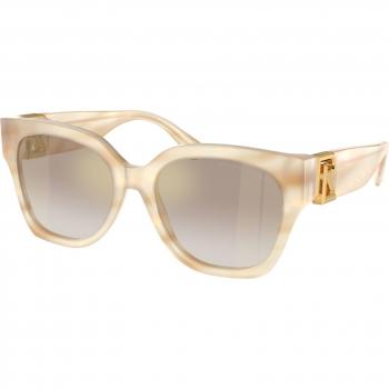 Ralph Lauren RL8221 Oversized Ricky Women's Sunglasses Color 61766E Cream Butterfly