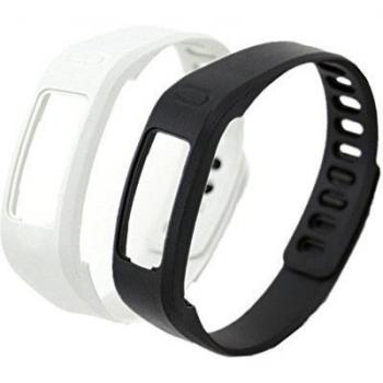 Correas de repuesto WEINISITE para reloj de pulsera inteligente Garmin Vivofit, Black+White, Small