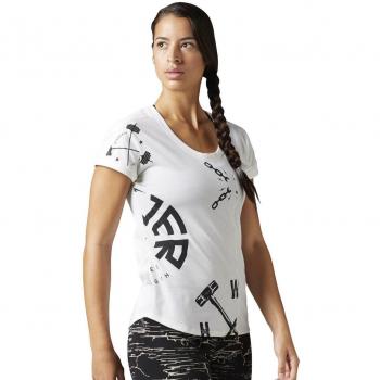 Reebok Speedwick Tee Camiseta, Mujer, Negro