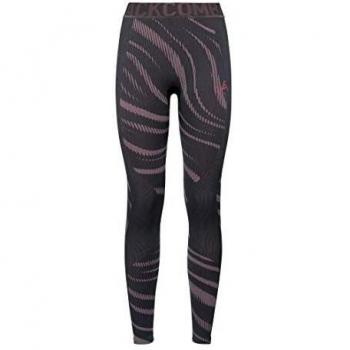 Odlo Suw Performance Blackcomb - Mallas Interiores para Mujer, Mujer, Calzoncillo, 187071, Odyssey Gray/Mesa Rose, Large