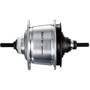 SHIMANO Alfine 8V 36 Clock Bujes, Negro, Talla Única