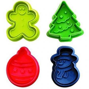 IBILI 733100 - Cortapastas con Expulsor Navidad