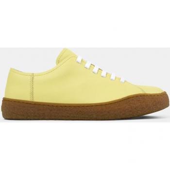 CAMPER Peu Terreno Yellow Sneakers for Men in Smooth Leather - Size 42