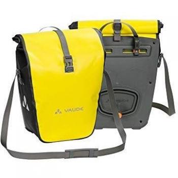 VAUDE Aqua Back Rear Pannier Bike Bag - Set of 2 - PVC Tarpaulin Bike Panniers - Waterproof Pannier Bags with a 48 Litre Total Storage Volume