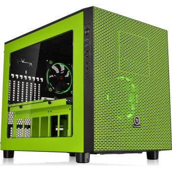 Thermaltake Core X5 Cubo Verde - Caja de ordenador