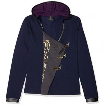Sudadera Dishonored 2 Emily 'Empress' Hoodie Talla L, color azul (Dark Blue), para mujer