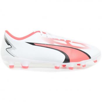 Bota de Fútbol Puma Ultra Play FG/AG, características: diseño ligero, suela FG/AG para césped natural y artificial, tecnología de ajuste ceñido, parte superior sintética para mayor durabilidad y confort
