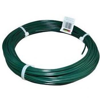 Wurko - Alambre Forrado Verde 2,5 mm, Rollo 25 Metros