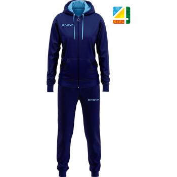 Chándal Givova Lady Azul/Turquesa L