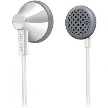 Philips SHE2001 - Auriculares de botón, blanco
