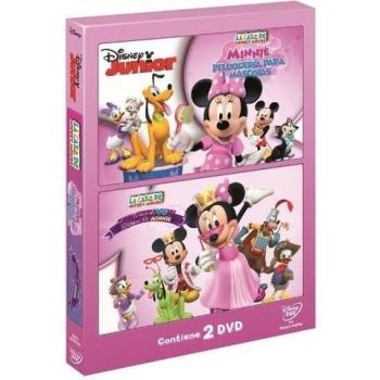 Pack disney el baile de disfraces de minnie minnie peluqueria para mascotas dvd