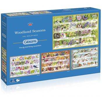 Gibson - Woodland Seasons 500 Piece Puzzle