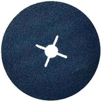 Bosch 2 608 606 742 - Disco lijador de fibra para amoladora angular, corindón de circonio - 180 mm, 22 mm, 60