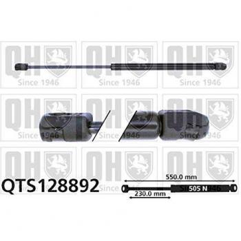 Amortiguador de maletero hidráulico QUINTON HAZELL QTS128892 para Renault Megane 2 Kombi