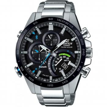 Reloj Casio Edifice Smartphone Link EQB-501XDB-1AJF Plata con Conectividad Bluetooth y Funciones Avanzadas