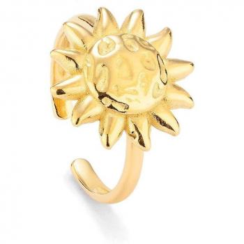 Anillo Radiant Sole de Plata Dorado