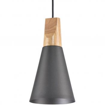 Lámpara colgante Maytoni Bicones negro Ø 14cm, 1 luz, E27
