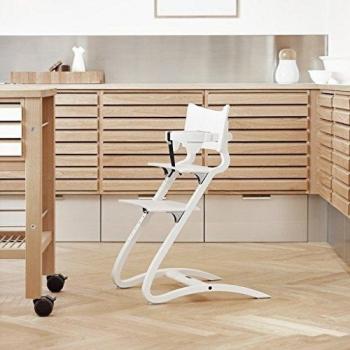 Seggiolone Leander High Chair Bianco