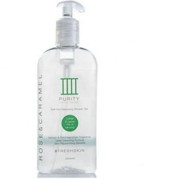 Rose & Caramel Self Tan Remover Shower Gel 250ml