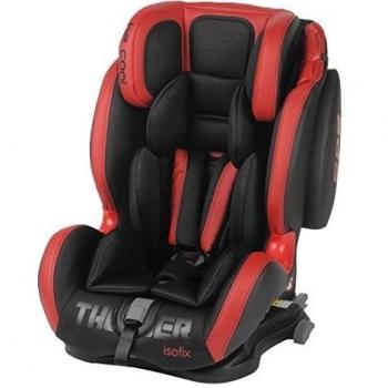 Be Cool Thunder Isofix - Asiento de coche para niño, grupo 1-2-3, diseño Red Devil