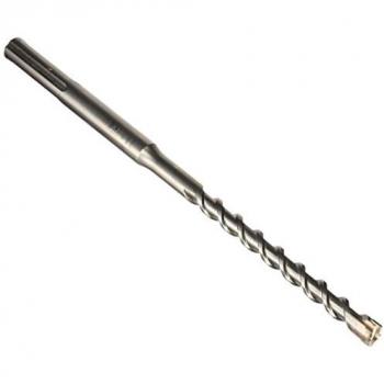 Broca para muros SDS Max L-340 M-15 con tres placas de metal duro y seis cortantes para martillo percutor