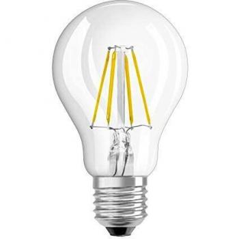 Osram Retrofit Classic A Lámpara LED E27, 4 W, Blanco, 1 unidad