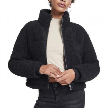 Urban Classic Women's Boxy Sherpa Puffer Parka