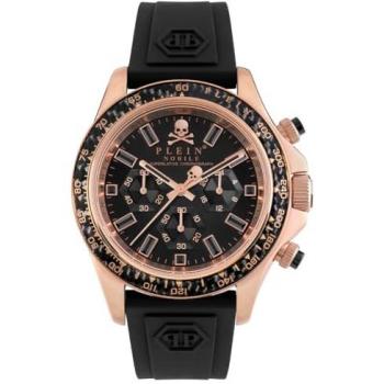 Philipp Plein Nobile Racing Carbon Fiber Watch, Black male, Size: ONE SIZE
