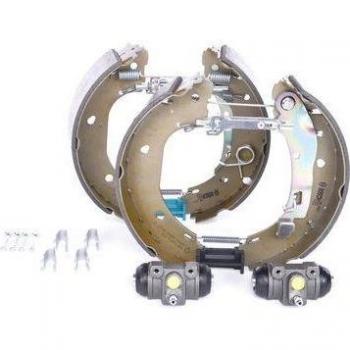 Kit de zapatas de freno BOSCH para frenos de tambor, referencia 0 204 114 646, compatible con CITROËN Jumper, Relay; PEUGEOT Boxer; FIAT Ducato