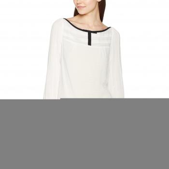 Naf Naf Hillton C1, Camisa Manga Larga para Mujer, Marfil