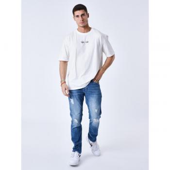 Project X Paris Regular Ripped Jeans Blue Size 31