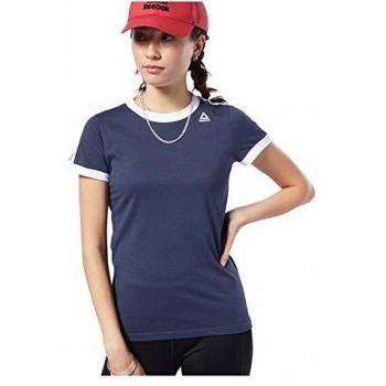 Reebok Linear Logo tee Camiseta, Mujer, hernvy, M