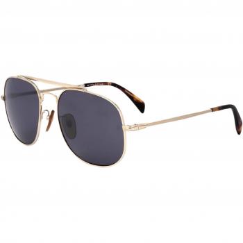 David Beckham Men's 7004S Gold Metal Sunglasses - One Size