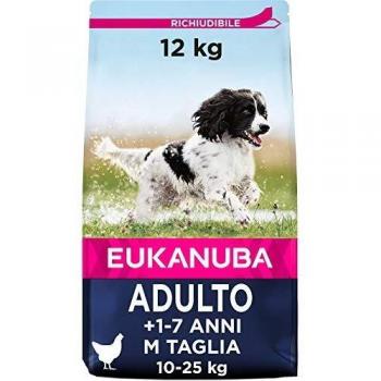 EUKANUBA Raza Mediana Adulto Activo rico en pollo fresco [12 kg]