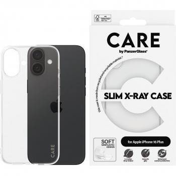 Funda Transparente X-Ray Soft Básica CARE by PanzerGlass para iPhone 16 Plus