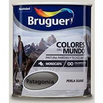 Bruguer Colores del Mundo Pintura para paredes monocapa Patagonia Perla Suave 750 ml