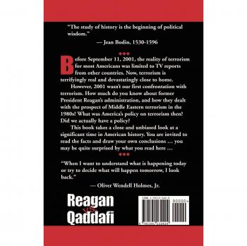 Libro de bolsillo Reagan vs. Qaddafi: Respuesta al Terrorismo Internacional