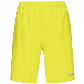 Shorts de Tenis Head Club 9in para Hombres - Amarillo
