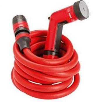 Manguera extensible Yoyo de 30 m con pistola multifunción y presión ajustable