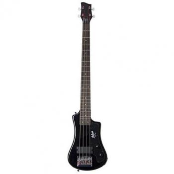 Höfner Shorty 4-String Electric Bass Guitar - Black