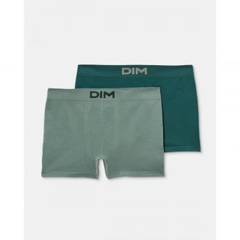 Pack de 2 bóxers sin costuras para hombre en color verde - Dim Unno Basic XL