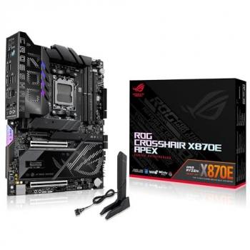 ASUS ROG Crosshair X870E Apex ATX Motherboard with AM5 Socket, DDR5 Support, Wi-Fi 7, USB4 Ports, and AI Overclocking