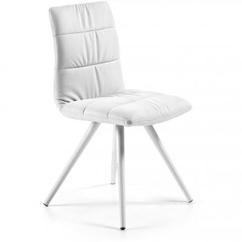 Kave Home Silla Lark2, blanco