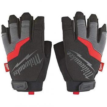 Guantes Milwaukee 48229743 sin Dedos, Talla XL