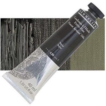 Sennelier - Color al óleo extra-fino - Sepia - N°438 - Tubo de 40ml