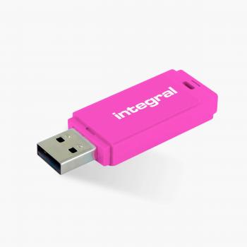 Pendrive USB 2.0 Integral Neon Rosa 128GB