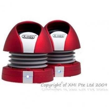 ALTAVOZ  X-MINI MAX II STEREO ROJO 5W, HASTA 10H, BAT. LITIO