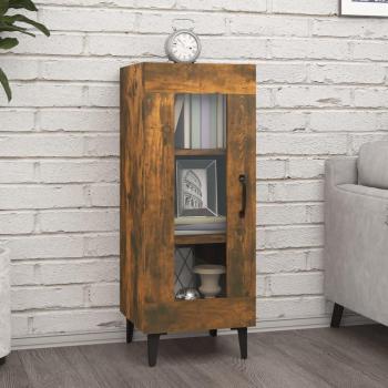 Aparador de madera contrachapada 34,5x34x90 cm - Mueble de Almacenaje de Salón, Armarios con Puertas, Cajón de Madera, Buffet para salón Moderno, Armario Aux