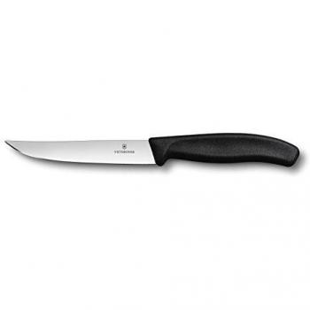 Cuchillo de Carne Victorinox Swiss Classic Negro 12 cm, Acero Inoxidable